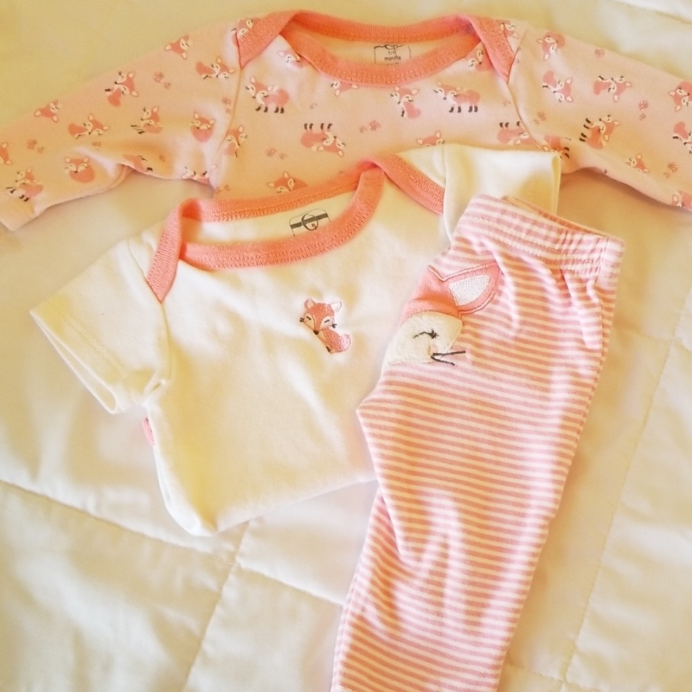 Cute Fox 3 Piece Outfit